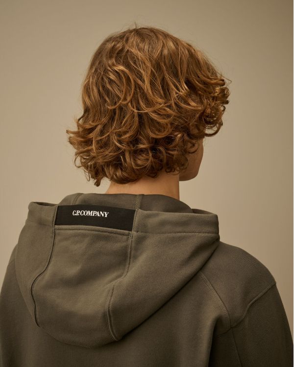METALLIC GREY HOODIE