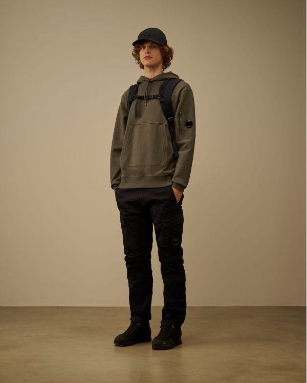METALLIC GREY HOODIE