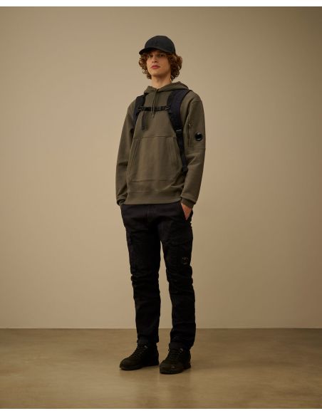 METALLIC GREY HOODIE