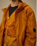 VESTE A CAPUCHE AVEC GILET INTERIEUR ORANGE
