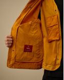 VESTE A CAPUCHE AVEC GILET INTERIEUR ORANGE