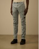 SILVER BLUE CARGO PANTS