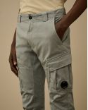 SILVER BLUE CARGO PANTS