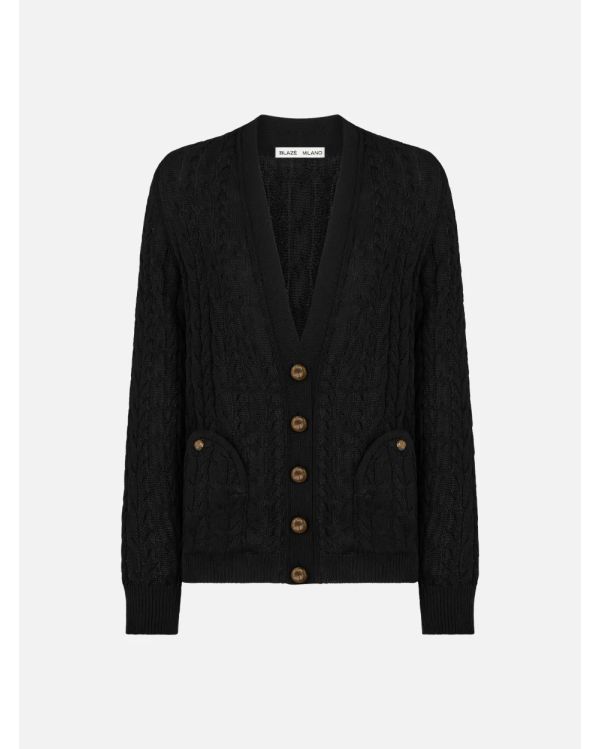 CARDIGAN KET BLACK