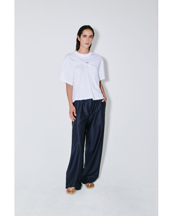 PANTS PIETER NAVY WHITE STRIPES