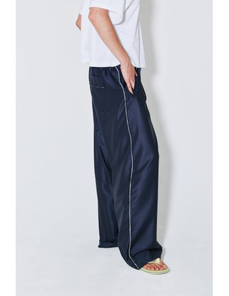 PANTS PIETER NAVY WHITE STRIPES