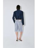 JACKET VITTORIA NAVY WHITE STRIPES