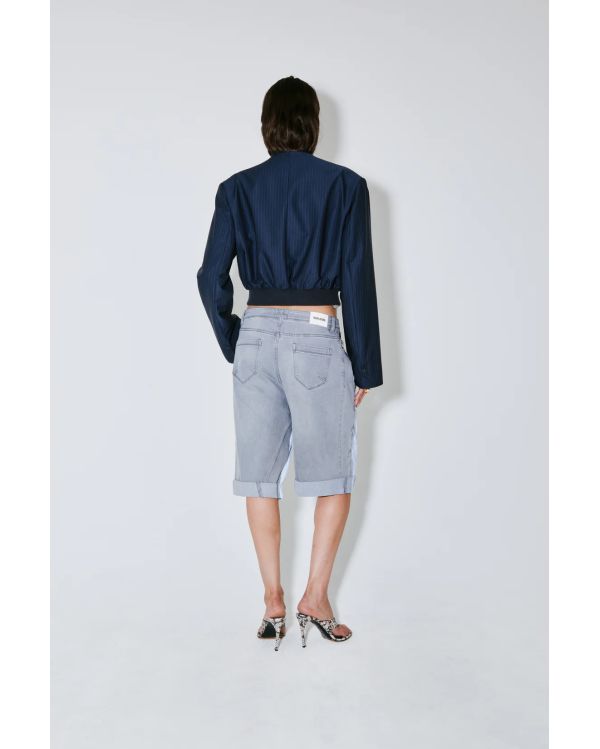 JACKET VITTORIA NAVY WHITE STRIPES