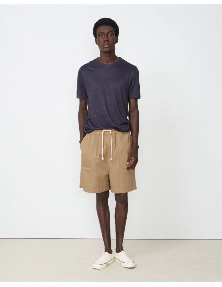 TSHIRT GARMENT DYED LINEN