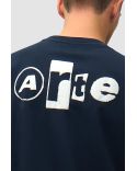 BACK COLLAGE TSHIRT NAVY