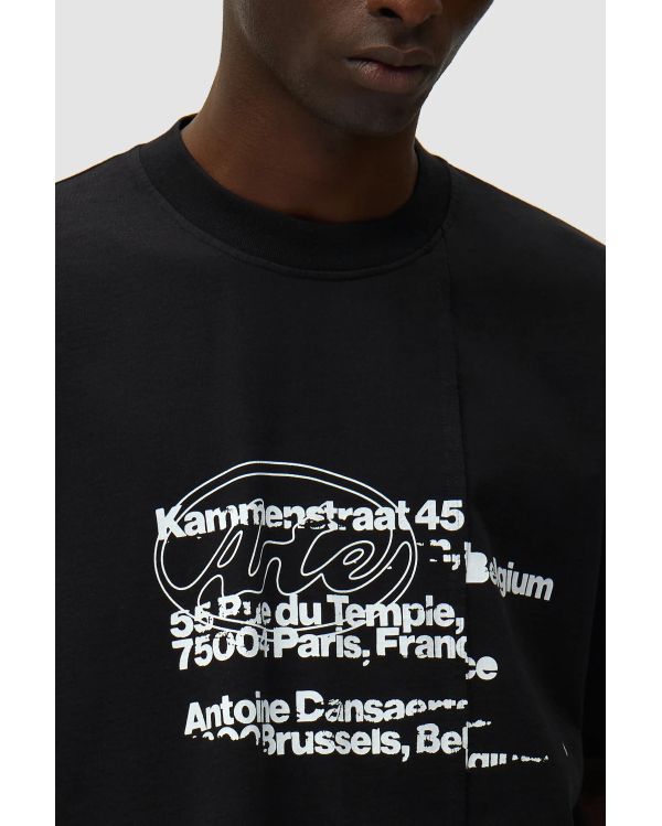 TSHIRT ADRESSE NOIR