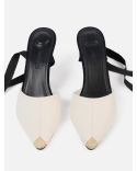 LES ESPADRILLES HAUTES BEIGE CLAIR