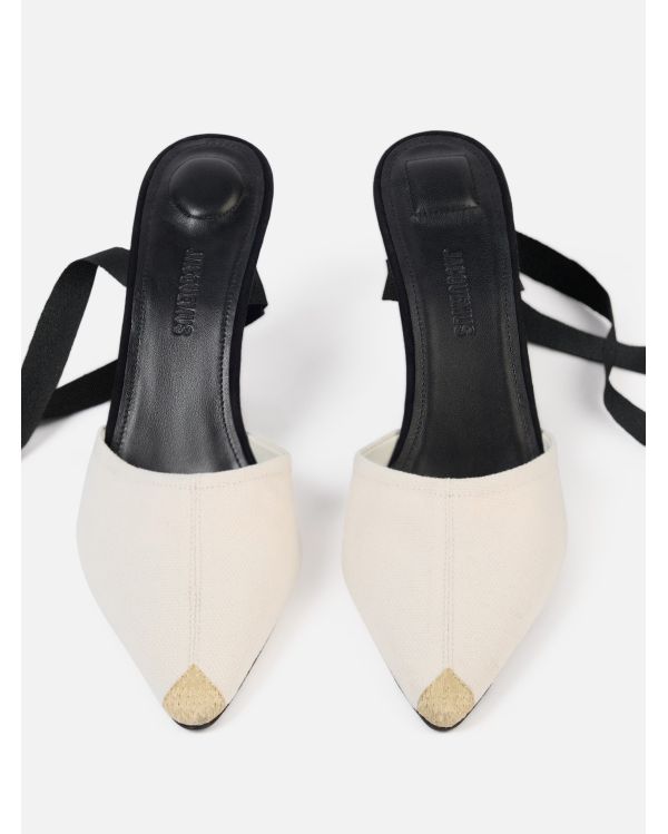 LIGHT BEIGE HIGH ESPADRILLES