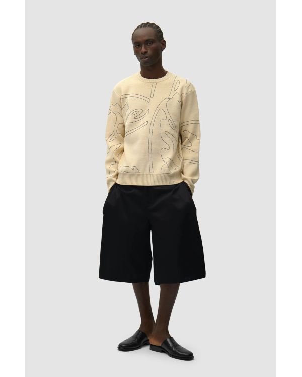 ALLOVER CIRCLE LOGO KNIT 2