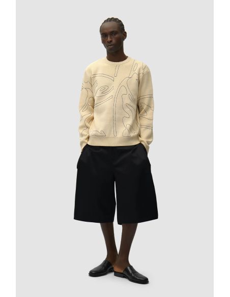 PULL TRICOT LOGO CERCLE SURFACE