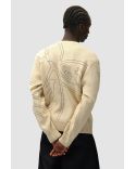 ALLOVER CIRCLE LOGO KNIT