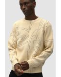 PULL TRICOT LOGO CERCLE SURFACE