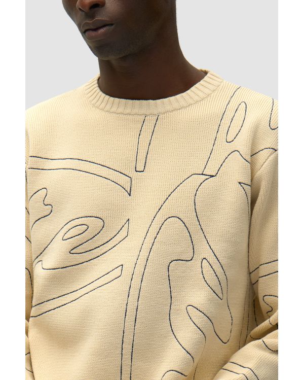 PULL TRICOT LOGO CERCLE SURFACE