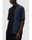 DUO COLOUR TSHIRT NAVY / BLACK
