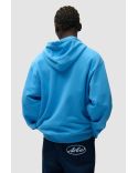 SWEAT À CAPUCHE ZIPPÉ LOGO CERCLE BLEU