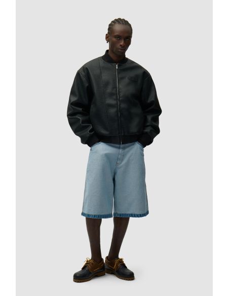 VESTE UNIVERSITAIRE EN CUIR
