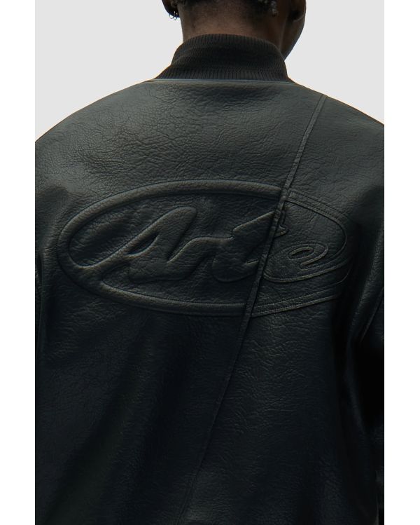 VESTE UNIVERSITAIRE EN CUIR