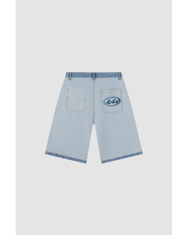 SHORT EN DENIM INSITE / OUT BLEACH