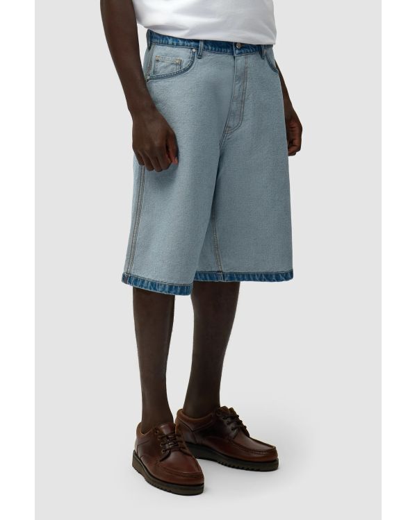 SHORT EN DENIM INSITE / OUT BLEACH