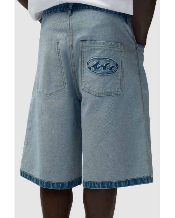SHORT EN DENIM INSITE / OUT BLEACH