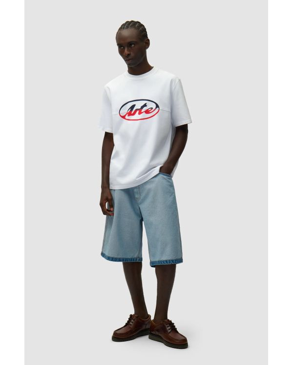 SHORT EN DENIM INSITE / OUT BLEACH