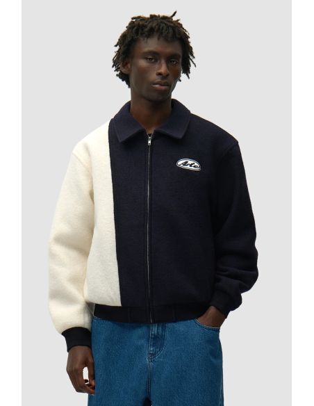 WOOL VARSITY JACKET BLUE / WHITE