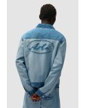 DENIM INSIDE / OUT JACKET BLEACH