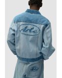 VESTE EN DENIM INSIDE / OUT BLEACH