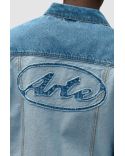 VESTE EN DENIM INSIDE / OUT BLEACH
