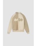 VESTE MULTI CUIR CRÈME