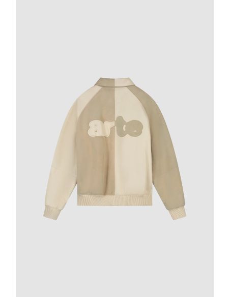 MULTI LEATHER JACKET CREAM