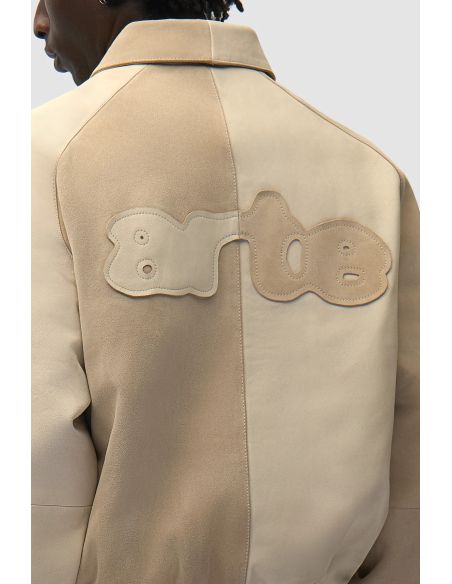 MULTI LEATHER JACKET CREAM