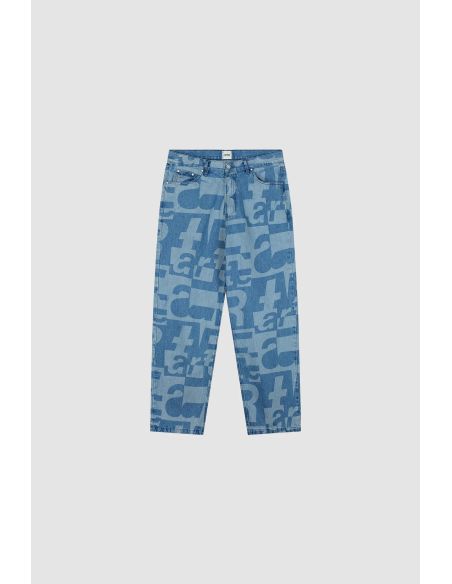 PANTALON EN DENIM INTÉGRAL DENIM BRUT