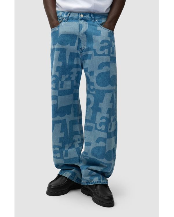 PANTALON EN DENIM INTÉGRAL DENIM BRUT 2