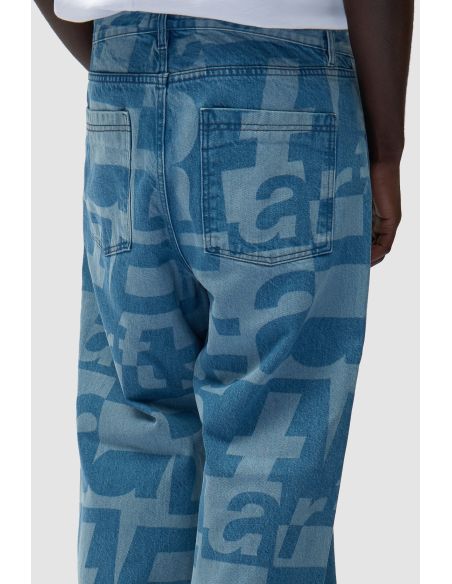 PANTALON EN DENIM INTÉGRAL DENIM BRUT