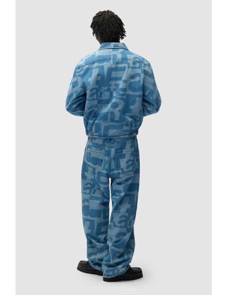 PANTALON EN DENIM INTÉGRAL DENIM BRUT