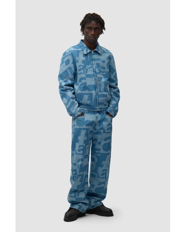 VESTE EN DENIM INTÉGRAL DENIM BRUT