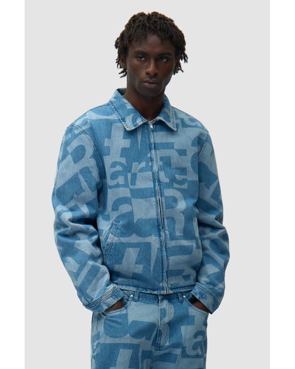 VESTE EN DENIM INTÉGRAL DENIM BRUT
