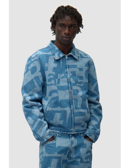 VESTE EN DENIM INTÉGRAL DENIM BRUT