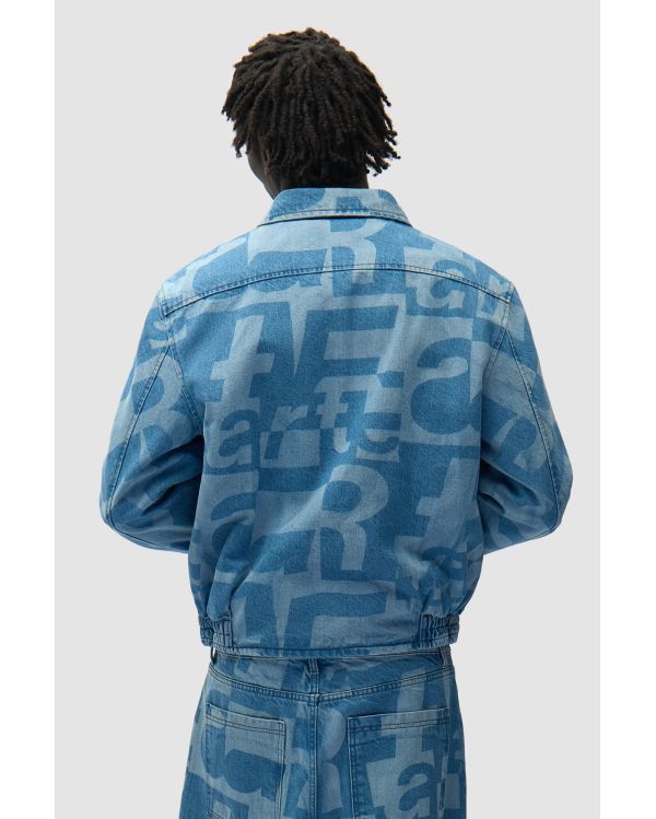 VESTE EN DENIM INTÉGRAL DENIM BRUT