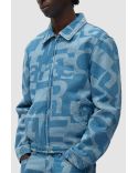 VESTE EN DENIM INTÉGRAL DENIM BRUT