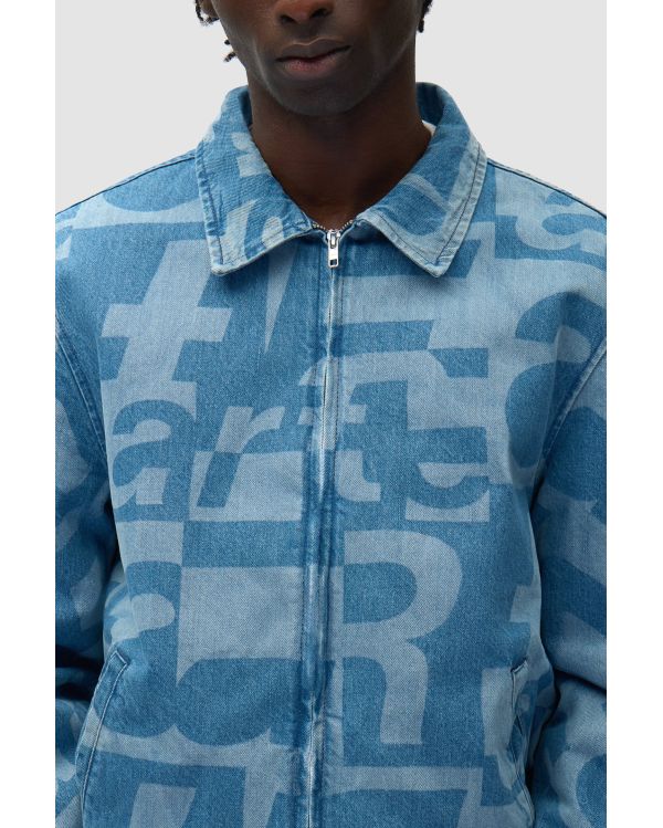 VESTE EN DENIM INTÉGRAL DENIM BRUT
