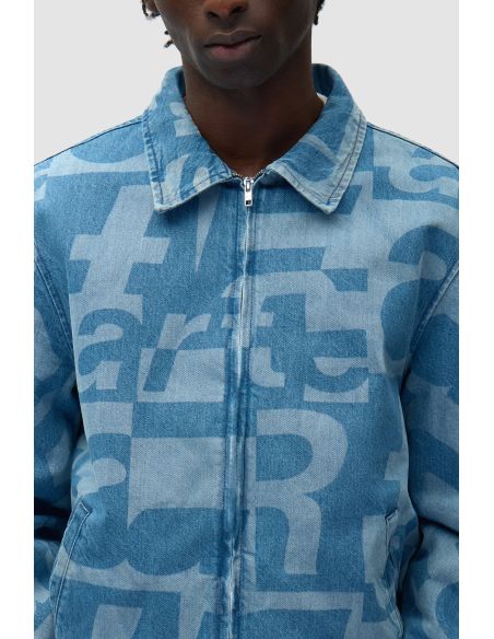 DENIM ALLOVER JACKET RAW DENIM