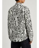 LA CHEMISE ALOE FISH BLACK AND WHITE