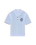 MONOGRAM KNIT POLO SHIRT